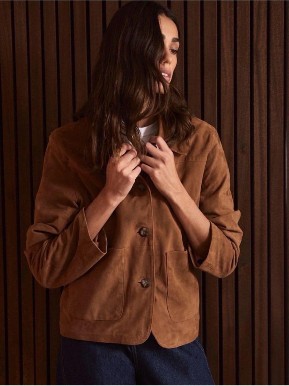 Goat Suede Vintage Jacket